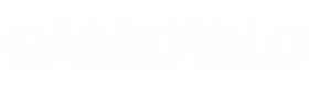 GAMEFIELD OFFICAL LOGO WHITE